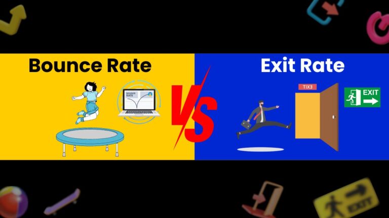 Bounce Rate vs Exit Rate