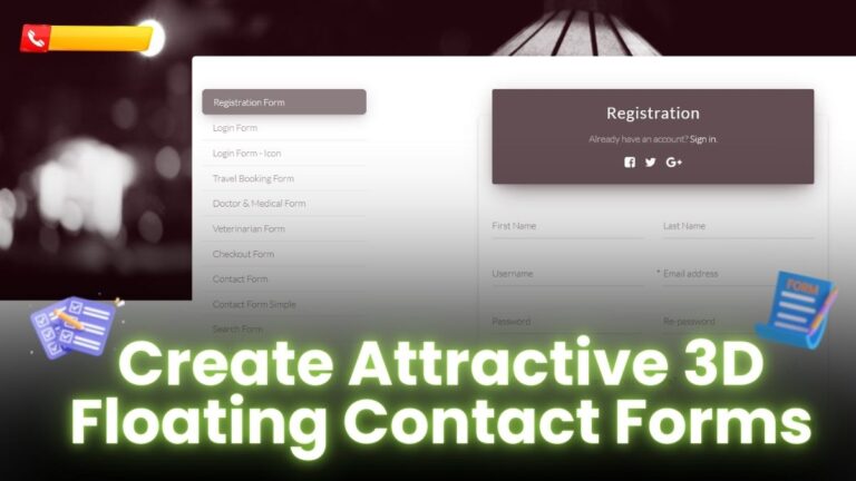 Show a Floating Contact Form on WordPress