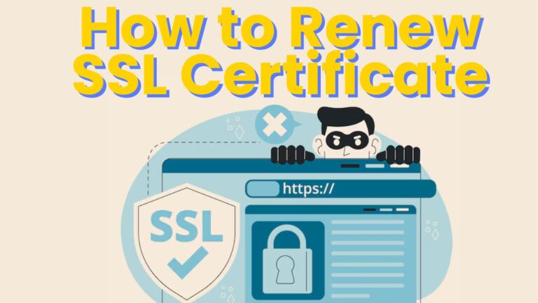 How to Renew SSL Certificate