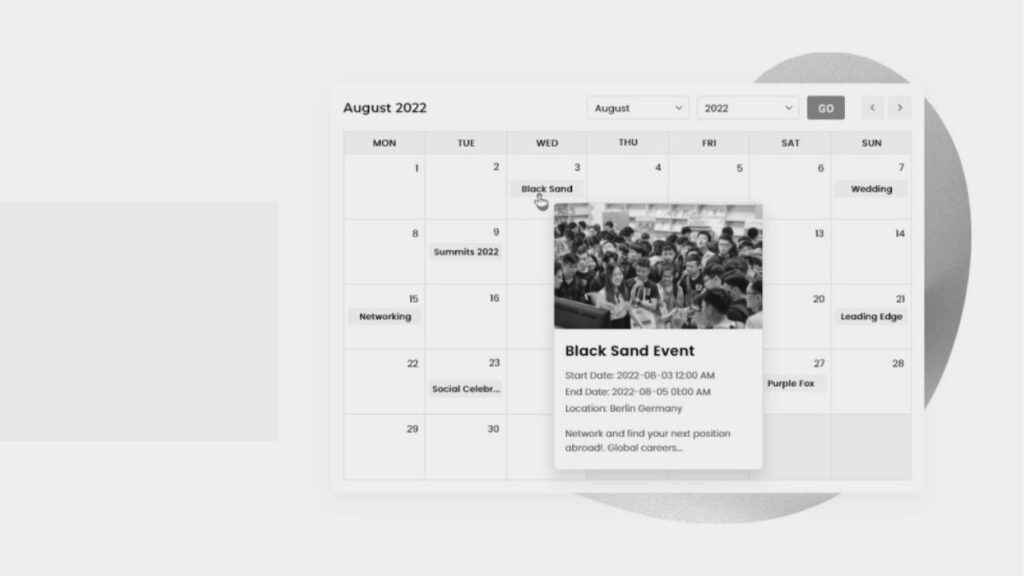 WP Event Calendar Plugin