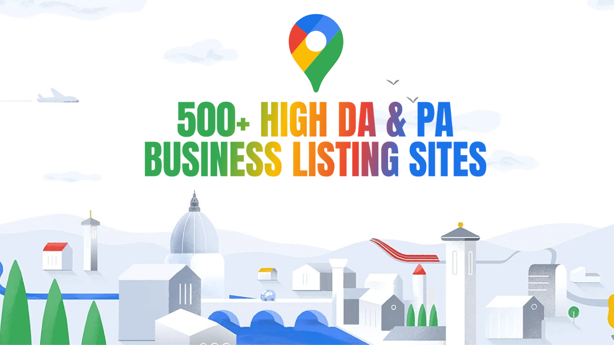 Local search map showing business listings from Google Business Profile and other directories