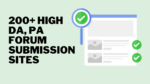 Forum Submission Sites